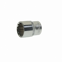 Головка торцевая 22мм 1/2"DR 12-гранная ЭВРИКА /1/15